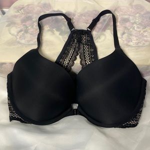 EUC Victoria Secret black front close, racer back.